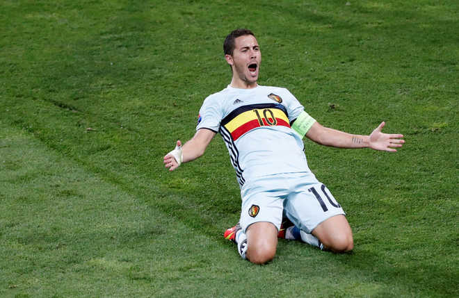 Hazard inspires Belgium to 4-0 defeat of Hungary