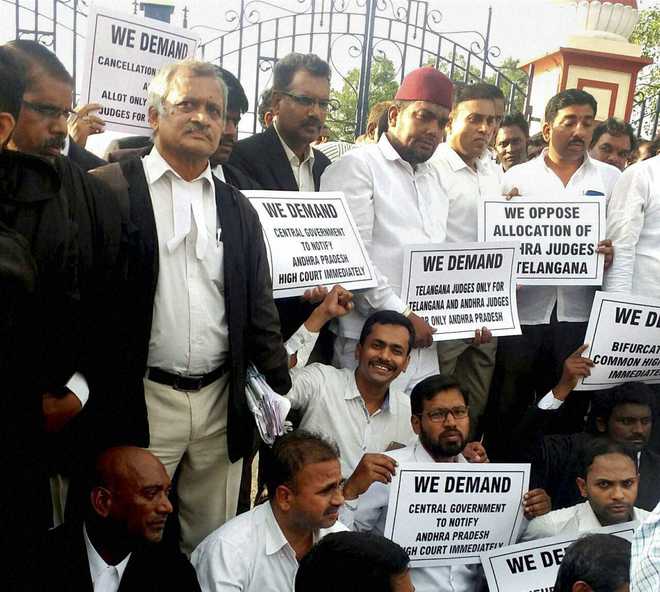 Nine more judges suspended; Telangana-Centre row escalates