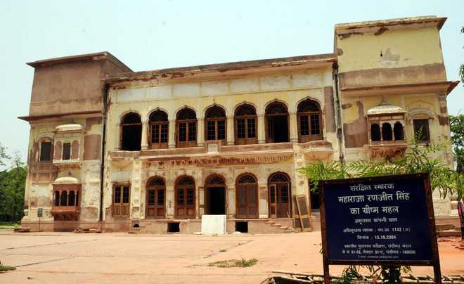 Ranjit Singh’s fort, palace out of bounds for tourists