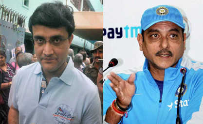 Shastri living in fool''s world, says angry Sourav Ganguly