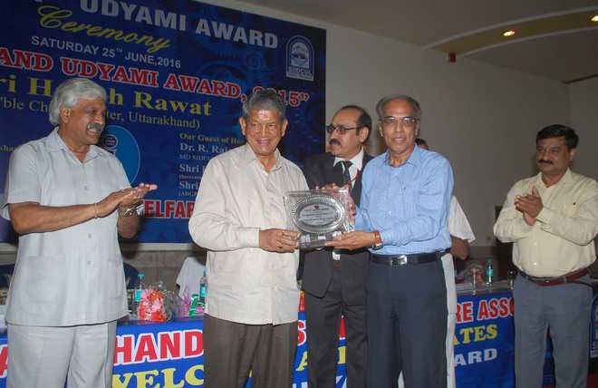 CM honours Dr Bhandari