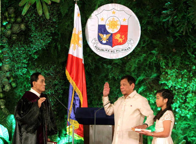 Duterte, ‘the punisher’, sworn in as Philippines’ president
