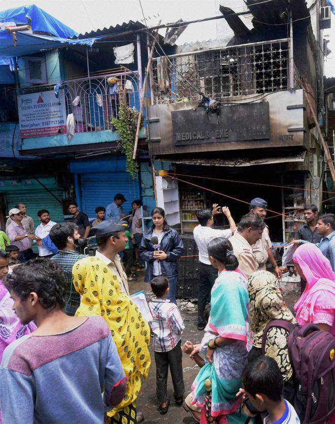 9 killed in Mumbai medical store fire