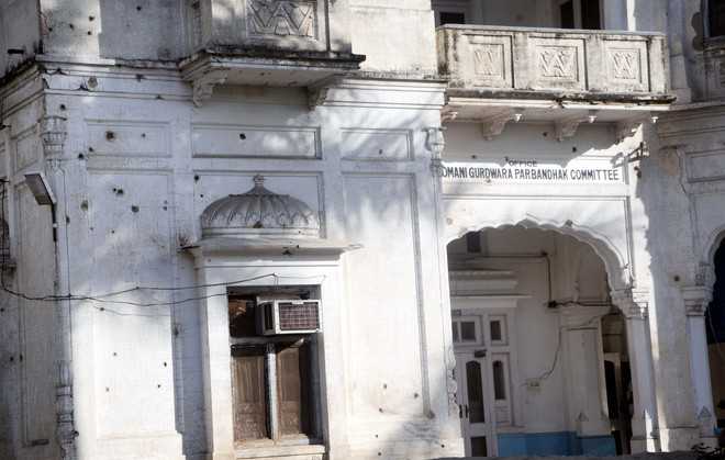 SGPC to preserve bullet marks on walls of Samundri Hall