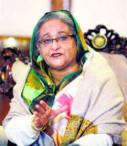 Hasina vows to do everything to ‘uproot militants’ from B’desh : The ...