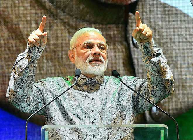 Benefits of India''s economic progress available for Africa: PM Modi