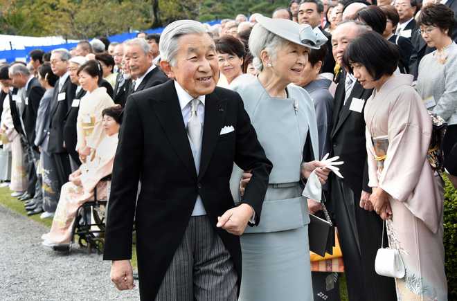 Emperor Akihito has no plans to step down: Japan palace