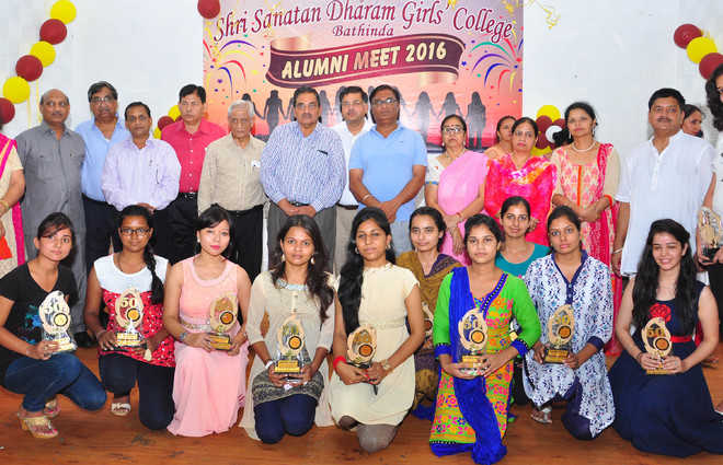 SSD Girls College organises alumni meet : The Tribune India