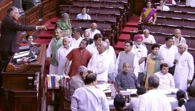 Uproar in Parliament over Gujarat Dalit issue