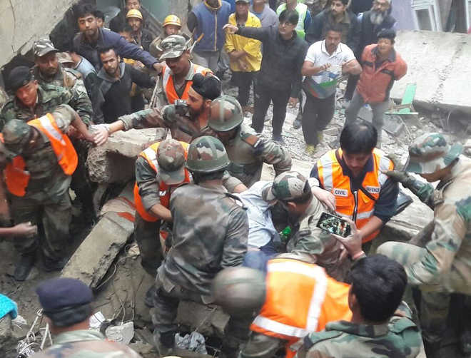 Four killed in Darjeeling building collapse