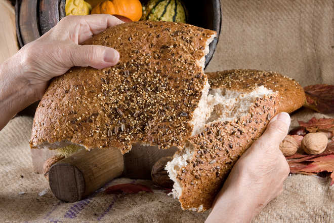 Breaking bread