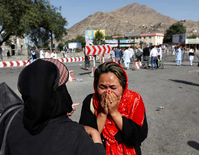 80 dead as IS claims twin blasts during Kabul protest