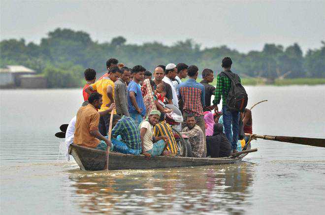Floods batter Assam, Arunachal; two dead