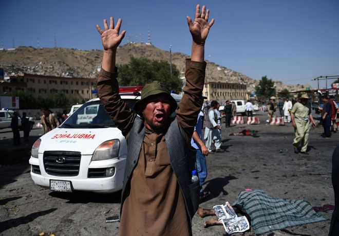 Tragedy in Kabul: 80 die in blasts
