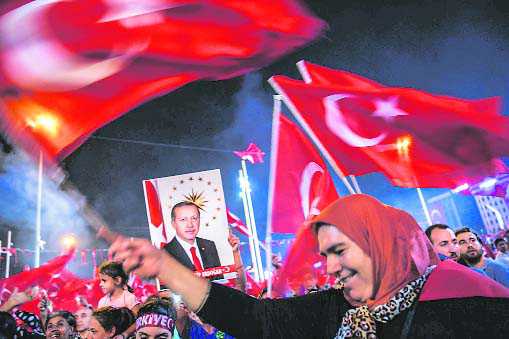 Erdogan gains upper hand