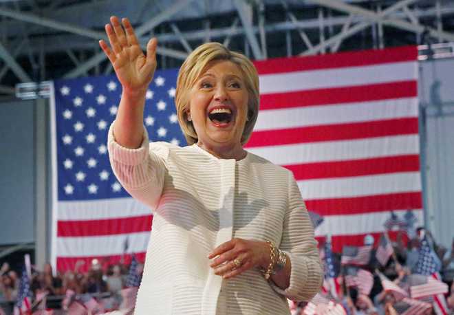 Hillary Clinton makes history as first woman White House nominee