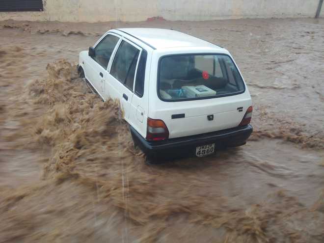 Jammu: 2 girls washed away in flash floods