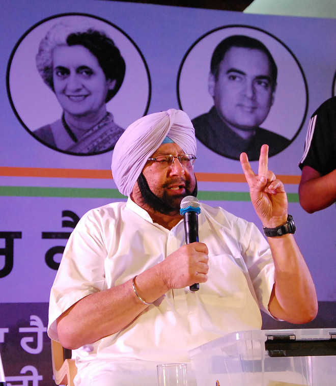 Badal govt acquired land for SYL to please Devi Lal: Capt