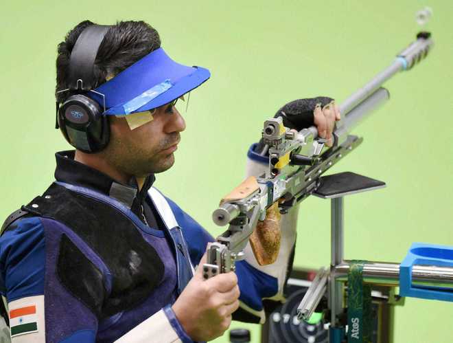 Abhinav Bindra finishes 4th in 10m air rifle : The Tribune India