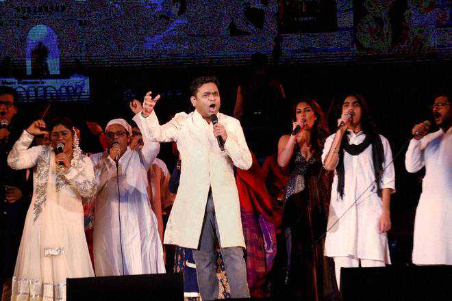 Rahman casts musical spell at UN