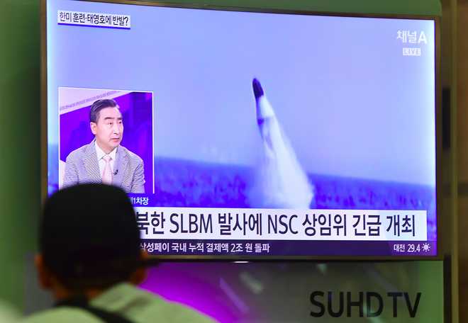 North Korea test-fires ballistic missile: Seoul