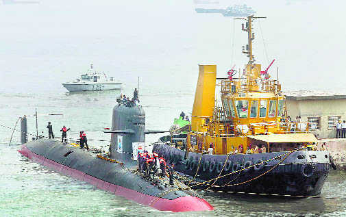 Secret data on India''s Scorpene submarine leaked