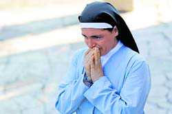 Nun in iconic photo texted friends ‘adieu’