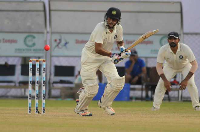 Yadav shines in India Red win