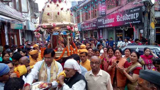 Lord Krishna’s palanquin taken out