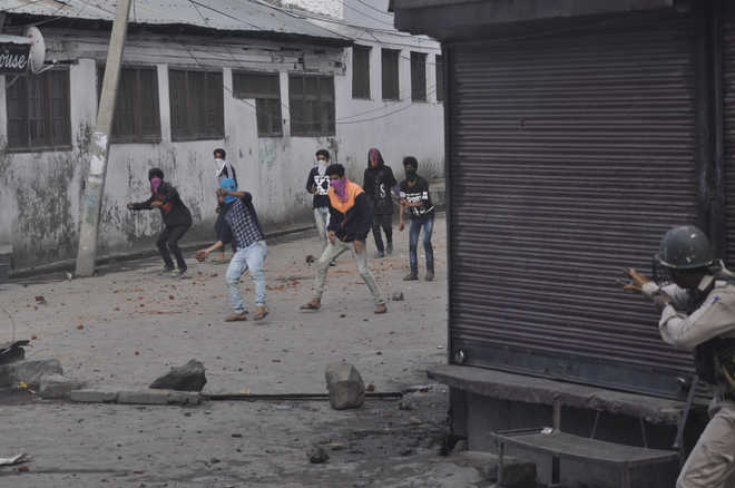 Nowhere to go in downtown Srinagar