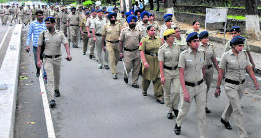 PU hostels raided, 33 outsiders rounded up