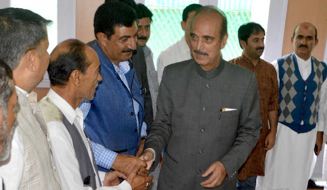 In power, BJP must find K-solution, says Azad