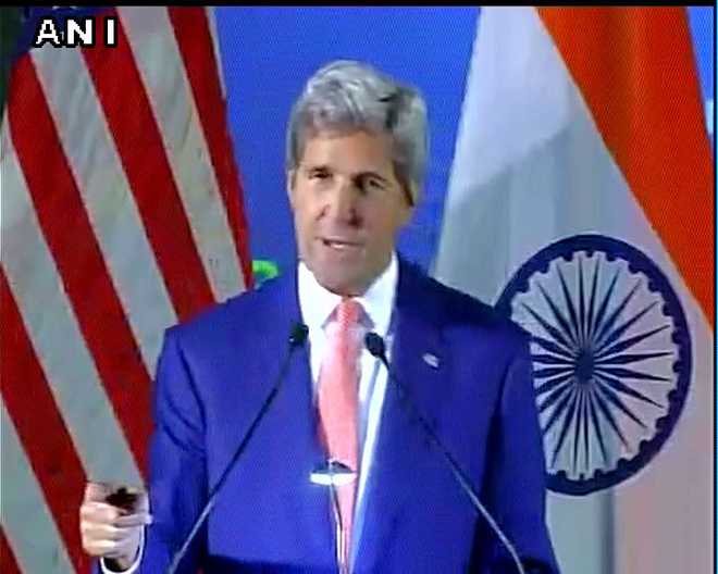 I don’t know if you came in boats, Kerry tells IIT audience