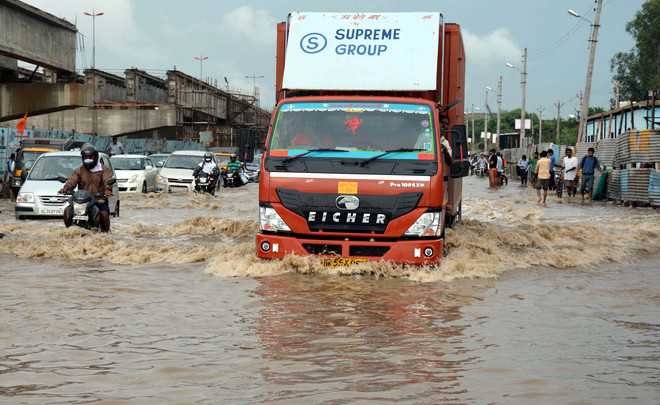 Gurgaon flooded in season’s heaviest rainfall