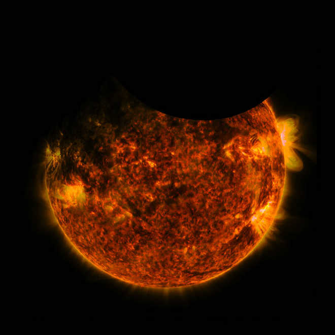 NASA observatory captures rare ''ring of fire'' eclipse The Tribune India
