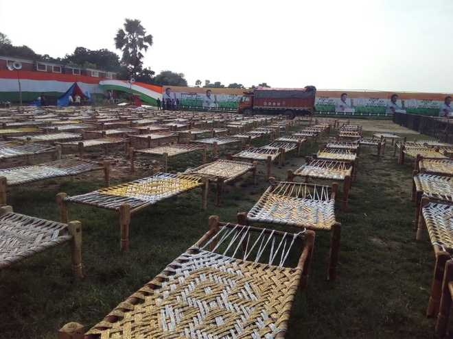 Cots ready as Rahul courts UP