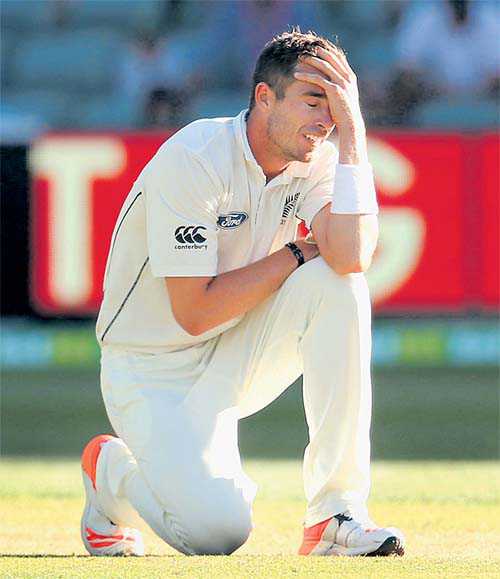 Southee out with ankle injury