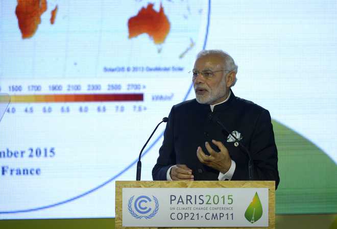India to ratify Paris climate deal on Oct 2: PM Modi