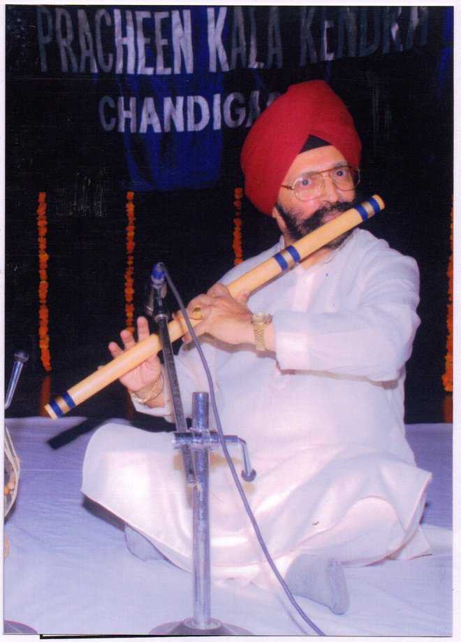 Renowned flautist Ravinder honoured