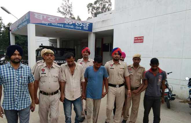 Mohali police bust two inter-state gangs of vehicle thieves, six held