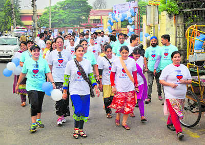 Walkathons held to mark World Heart Day