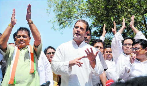 Rahul gets bail, accuses RSS of ‘dividing’ nation