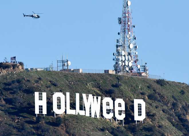 Hollywood sign vandalized to read 