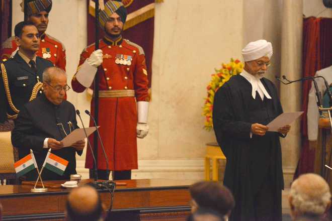 Justice Khehar sworn in as 44th Chief Justice of India