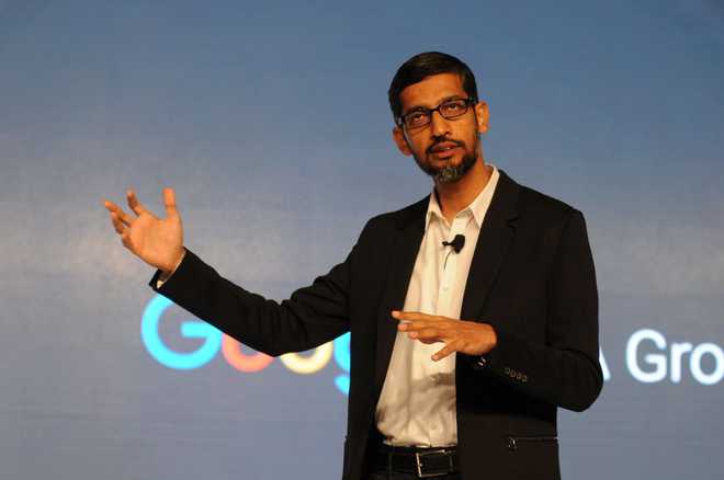 Google''s Pichai offers internet training for small Indian firms - The ...