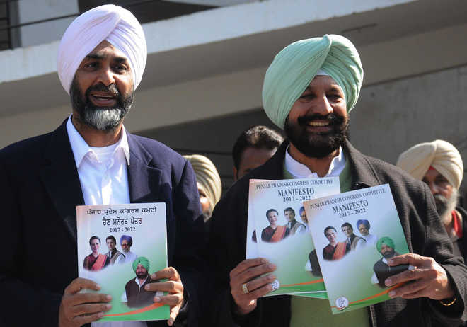 Cong manifesto sacred promise to people, vision document: Manpreet