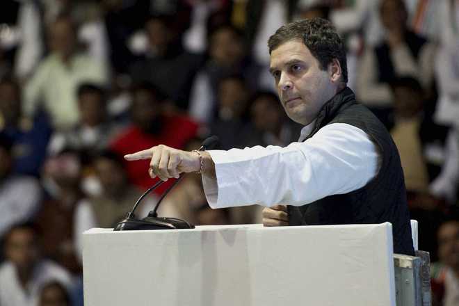 Rahul thinks media is ‘meek’ under PM Modi, says so
