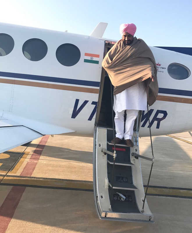 Rahul lets Channi use plane for a day