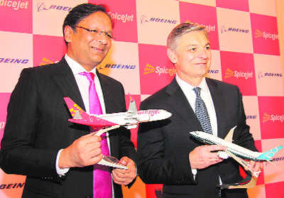 Spicejet signs $22-bn deal  to buy 205 Boeing aircraft