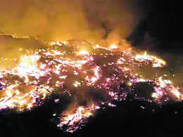Fire in remote Himachal village renders 48 families homeless